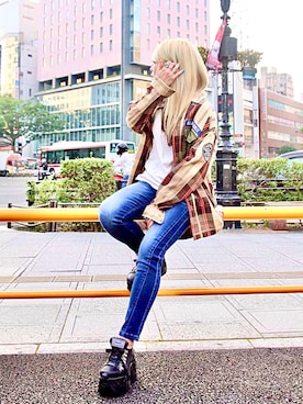 minagawaさん（レディース・152cm）の夏コーディネート