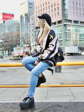 minagawaさん（レディース・152cm）の冬コーディネート