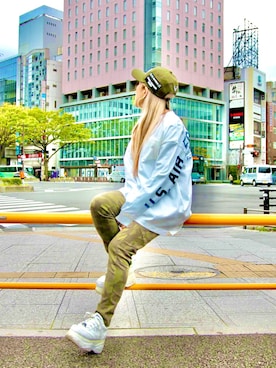 minagawaさん（レディース・152cm）の春コーディネート