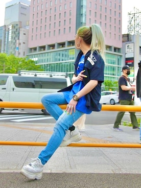 minagawaさん(レディース・152cm)の夏コーディネート