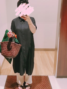 黒狐さん（レディース・158cm）の夏コーディネート