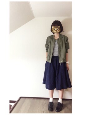 takanaさん（レディース・159cm）の秋コーディネート