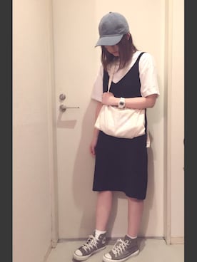 takanaさん（レディース・159cm）の夏コーディネート