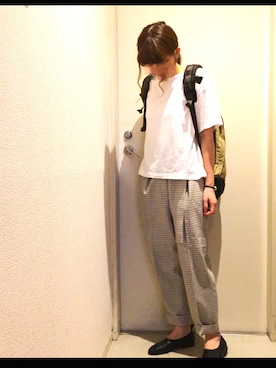 takanaさん（レディース・159cm）の夏コーディネート