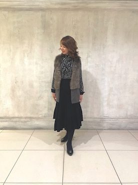 pu06022015さん（レディース・160cm）の冬コーディネート