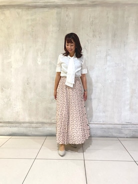 「ボウタイ」｜pu06022015さん（レディース・161cm）の春コーディネート