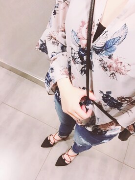 「MIXXO（ミッソ）のアイテム（パンツ）」を使った、DEAR_ASさん（レディース・166cm）の夏コーディネート