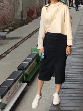 JTさん（レディース・165cm）の冬コーディネート