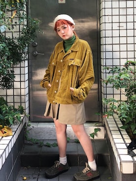 「WEGO（ウィゴー）のアイテム（ヘアバンド）」を使った、80cccさん（レディース・162cm）の春コーディネート