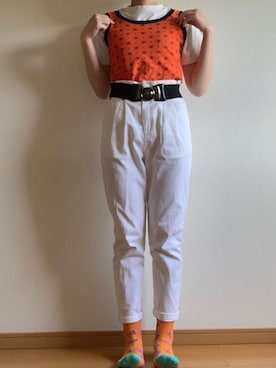 「JOYRICH」｜ひかりさん（レディース・163cm）の夏コーディネート