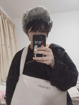 「Burner（バーナー）のアイテム（キャップ）」を使った、たかちゃんさん（レディース・156cm）の春コーディネート