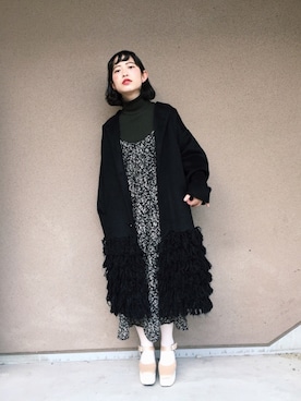 mekkoさん（レディース・158cm）の冬コーディネート