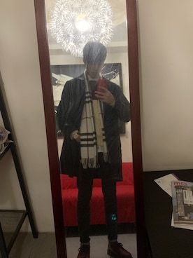 「HUGO BOSS（ヒューゴボス）のアイテム（ジャケット/アウター）」を使った、Anthony さん（メンズ・169cm）の春コーディネート