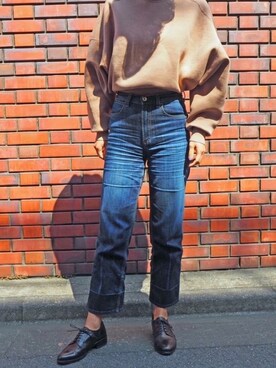 「rag & bone（ラグアンドボーン）のアイテム（パンツ）」を使った、marutaniさん（レディース・161cm）の春コーディネート