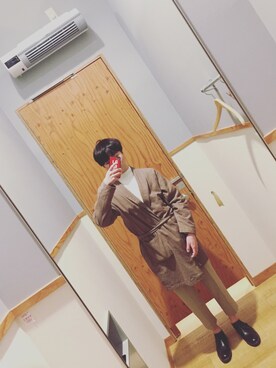 「一年前」｜touma717さん（メンズ・175cm）の春コーディネート