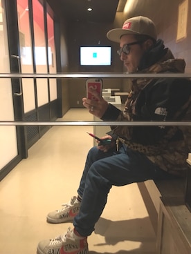 「nike sb 」｜「アイテム（マウンテンパーカー）」を使った、ウエア太郎さん（メンズ・171cm）の冬コーディネート