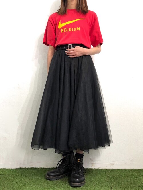 versonlineshop（VERS Used \u0026 Vintage Clothing Store）｜NIKEのTシャツ・カットソーを使ったコーディネート  - WEAR