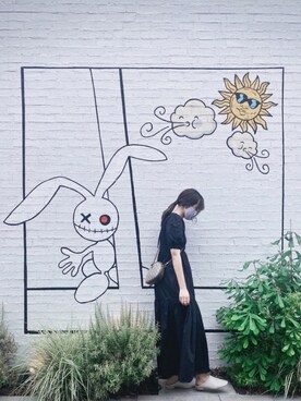 みやび☺︎さん（レディース・162cm）の夏コーディネート