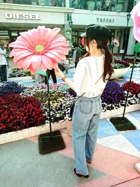 Mさん(レディース・152cm)の春コーディネート