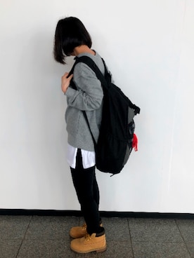 「平成最後のWEARISTAセンバツ」｜「アイテム（スウェット）」を使った、Remiさん（レディース・151cm）の春コーディネート