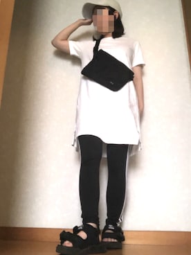「インスタやってます」｜「アイテム（帽子）」を使った、Remiさん（レディース・150cm）の夏コーディネート