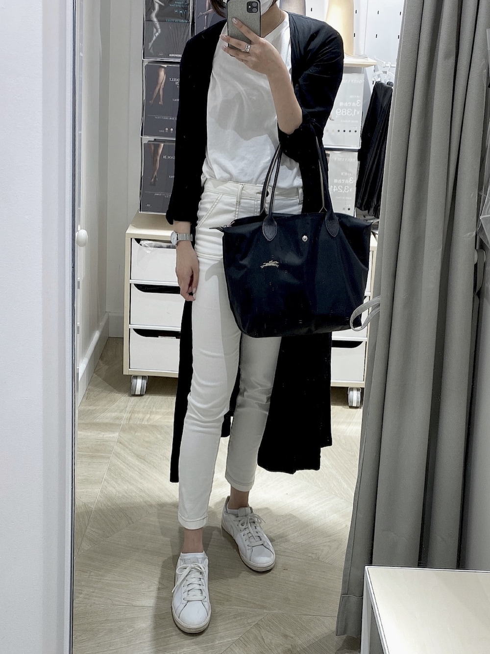 wakana|LONGCHAMPのトートバッグを使ったコーディネート - WEAR