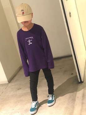 Tさん（キッズ・125cm）の春コーディネート