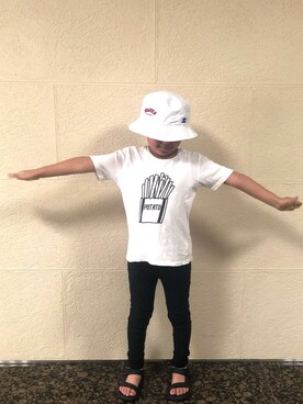Tさん(キッズ・127cm)の夏コーディネート