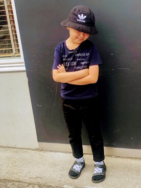 Tさん（キッズ・128cm）の秋コーディネート