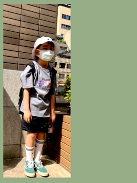 Tさん（キッズ・130cm）の秋コーディネート