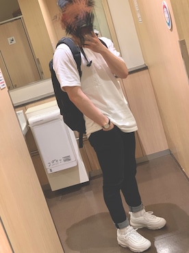 「ARC'TERYX（アークテリクス）のアイテム（ショルダーバッグ）」を使った、ちゃんくんさん（メンズ・170cm）の夏コーディネート