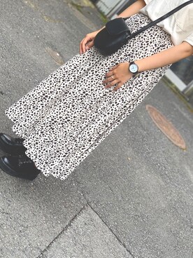 「RETRO GIRL（レトロガール）のアイテム（その他シューズ）」を使った、nanaaa☺︎さん（レディース・162cm）の秋コーディネート