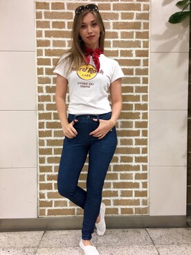 Hard Rock Cafe ハードロックカフェ のファッション雑貨を使った人気ファッションコーディネート ユーザー ショップスタッフ Wear