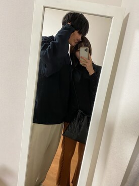 「BARAK（バラク）のアイテム（その他パンツ）」を使った、satさん（レディース・162cm）の冬コーディネート