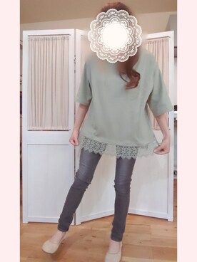 mochaさん（レディース・147cm）の夏コーディネート