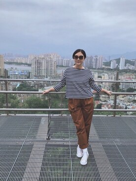 融漫星さん(レディース・168cm)の秋コーディネート