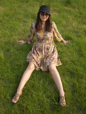 融漫星さん（レディース・168cm）の春コーディネート