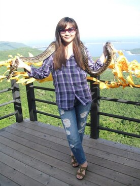 融漫星さん（レディース・168cm）の春コーディネート