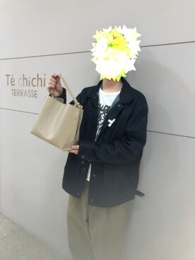 「Te chichi（テチチ）のアイテム」を使った、Y.Eさん（メンズ・172cm）の春コーディネート