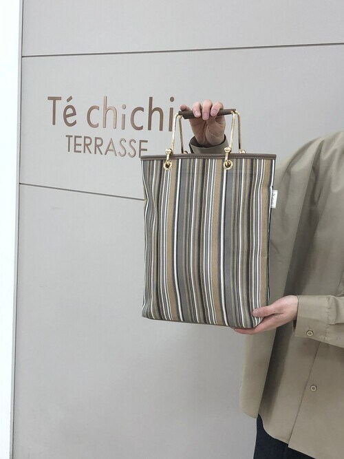 Y E Te Chichi Terrasse イオン釧路 Te Chichiのトートバッグを使ったコーディネート Wear