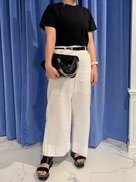 「metrocity」｜makiiさん（レディース・163cm）の夏コーディネート