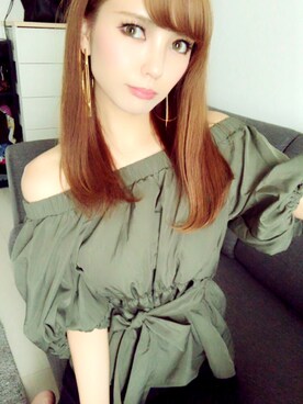 「アイテム（ピアス（両耳用））」を使った、わっぴんさん（レディース・154cm・20代）の夏コーディネート