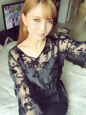 「アイテム（ピアス（両耳用））」を使った、わっぴんさん（レディース・154cm・20代）の秋コーディネート