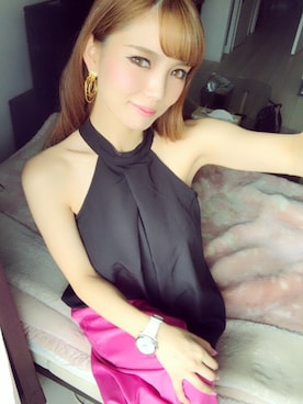 「アイテム（ピアス（両耳用））」を使った、わっぴんさん（レディース・154cm・20代）の秋コーディネート