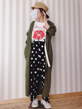 M𓅜さん(レディース・161cm)の春コーディネート