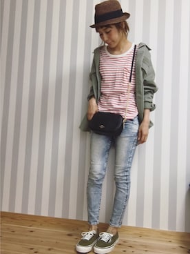 M𓅜さん（レディース・161cm）の春コーディネート