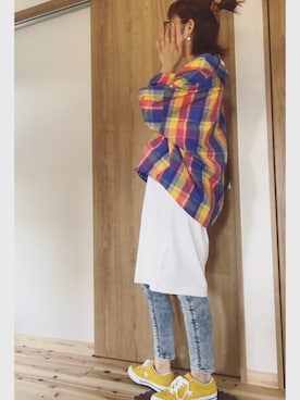 M𓅜さん（レディース・161cm）の春コーディネート