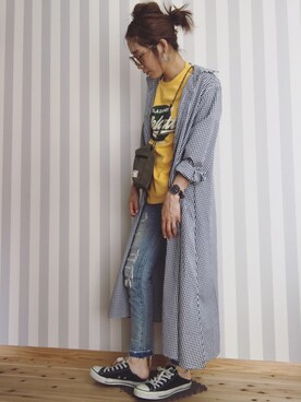 M𓅜さん（レディース・161cm）の春コーディネート