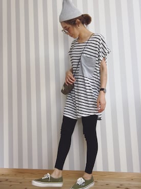 M𓅜さん（レディース・161cm）の春コーディネート