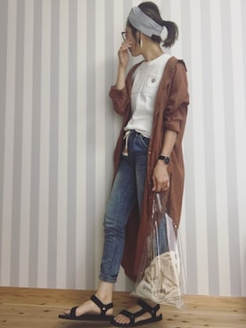 M𓅜さん（レディース・161cm）の夏コーディネート